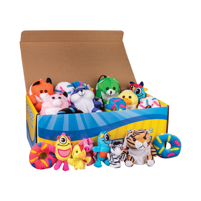 Plush Toy Treasure Chest Mix 96/pk (27802)